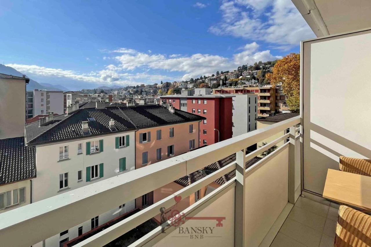 Modern Boho Style Suite In Lugano City -By Easylife Swiss Exterior foto